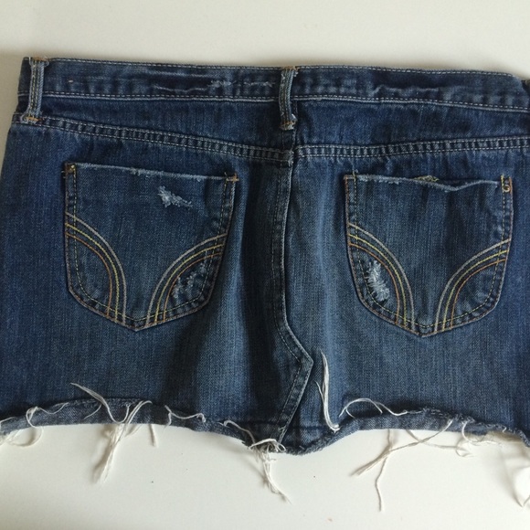 Hollister Distressed Jean Skirt - Picture 3 of 5
